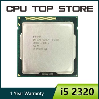 โปรเซสเซอร์ CPU Intel Core i5 2320 3.0GHz 6M Cache Quad-Core SR02L LGA 1155