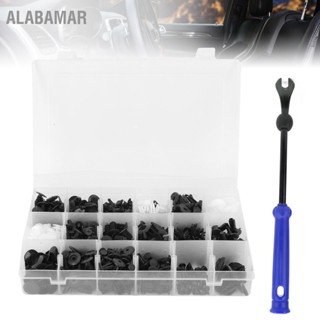 ALABAMAR ชุดคลิปรถ 415PCS พร้อมกล่องเก็บเครื่องมือกำจัดแหวนยางสำหรับไครสเลอร์