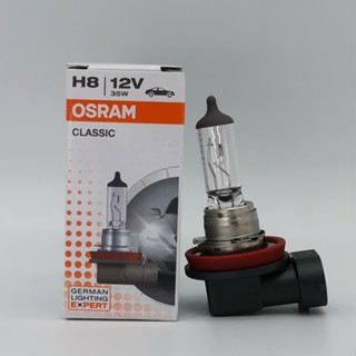 หลอดไฟรถยนต์ Osram H8 12V 35W U 64212 DOT GERMANY E1