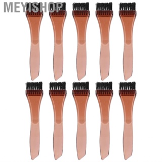 Meyishop 10pcs Hair Dyeing Brush Comfortable Handle Soft Coloring Barber LJ4