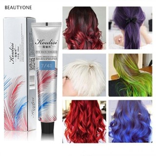 Topbeauty สีย้อมผม แฟชั่น 6 สี ผู้ชาย / ผู้หญิง เครื่องมือจัดแต่งทรงผม ดูแลผม