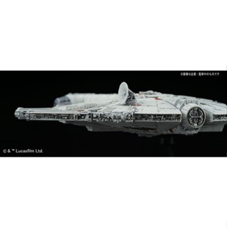 9.9 เหนื่อยมากBandai โมเดล 64109 Star Wars Mini Collection Series 006 Millennium Falcon Millennium Eagle ของเล่นสําหรับเด็ก XIBP