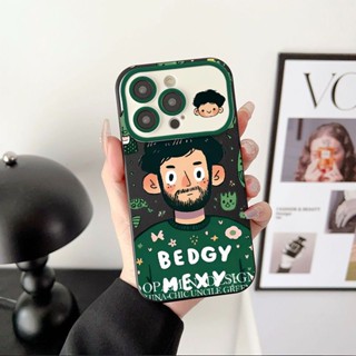 เคสมือถือ แบบนิ่ม ลายลุงน่ารัก สําหรับ Apple 14 Pro Max Iphone 13 Pro 12 11 7p EBBD