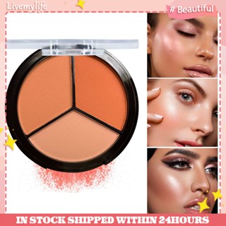 Huda STORY บลัชออน คอนทัวร์ ไฮไลท์ ชิมเมอร์ กันน้ํา ติดทนนาน 4 แบบ 3 สี ต่อชิ้น