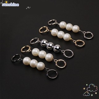 Ssunshine สายโซ่คล้องกระเป๋า ประดับไข่มุก DIY