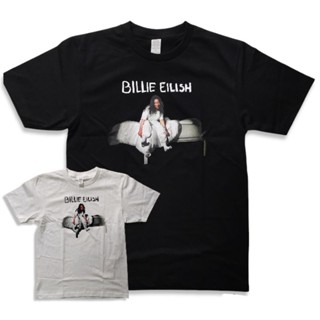 [S-5XL]เสื้อยืด billie eilish t shirts raptee