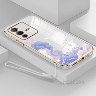 เคส VIVO V27E VIVO V27 VIVO V27 pro VIVO X90 VIVO X90 pro เคสโทรศัพท์ กวางน่ารัก ซิลิโคน สวย เคสโทรศัพท์ ส่งสายคล้อง