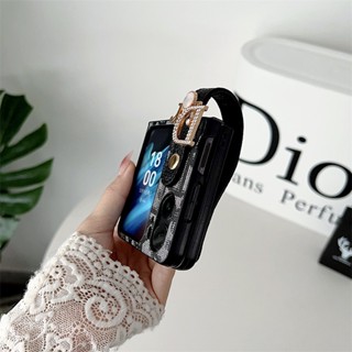 【Do】ใหม่ เคสโทรศัพท์มือถือแฟชั่น ป้องกันเต็มเครื่อง สร้างสรรค์ สําหรับ OPPO Find N2 Flip 5G Find Cover