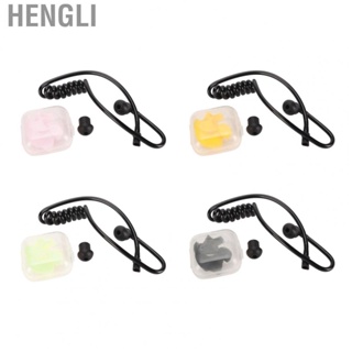 Hengli Earpiece Acoustic Tube Ergonomic Replacement Coil with Earbuds Suitable For Motorola Two Way  Headphones