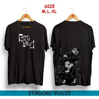 Anime ITADORI YUUJI T-Shirt / KAISEN JUJUTSU T-Shirt / DISTRO T-Shirt | KAOS ANIME ITADORI YUUJI / KAOS JUJUTSU KAI_03