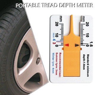 Tyre Tread Depth Gauge Plastic 0-20MM Checker Car Wheel Measurer Tire Caliper