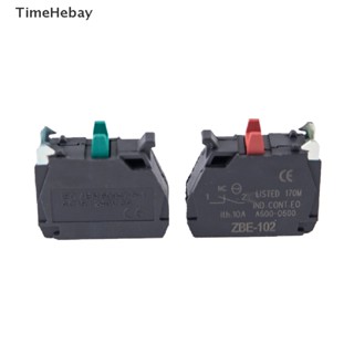 Timehebay สวิตช์ปุ่มกด ase ZBE-101 NO ZBE-102 NC สําหรับ Xb4 XB5 EN