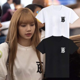 [Official]เสื้อยืดสกรีนแบรนด์​ (Burberry Monogram) (S - 3XL)