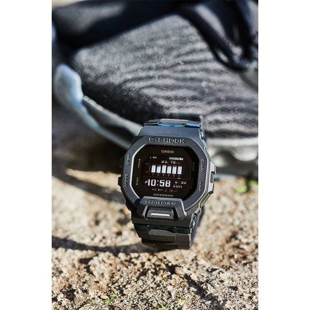 CASIO G-SHOCK GBD-200UU-1DR (บลูทูธ) ของแท้ ประกันศูนย์ CMG