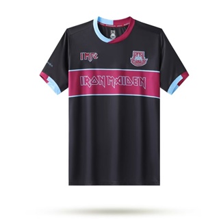 เสื้อกีฬาแขนสั้น ลายทีมชาติฟุตบอล West Ham United Edition แนวเรโทร แห้งเร็ว สําหรับผู้ชาย ไซซ์ S - XXL AAA