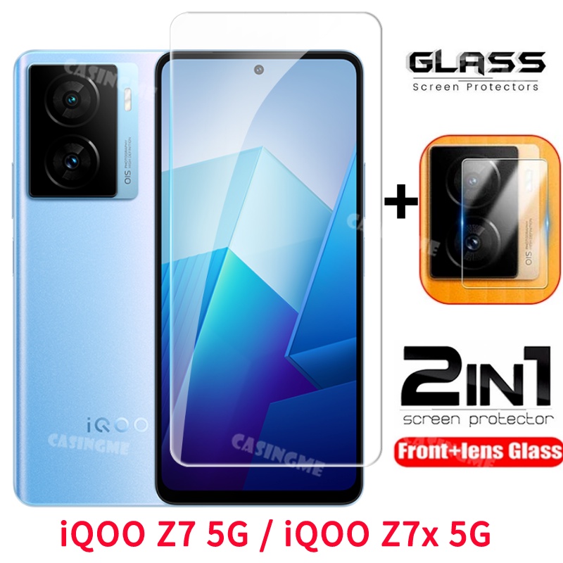 Iqoo Z7 Z7x Z9 Z9x 5G ฟิล์มกระจกนิรภัยกันรอยหน้าจอ เลนส์กล้อง ด้านหลัง สําหรับ iQOO Z7 Z7x Z 7 X 7Z 