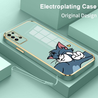 เคสซิลิโคนนิ่ม ลาย Tom and Jerry สําหรับ Tecno Pova 2 3 4 4 Pro Pova Neo 2