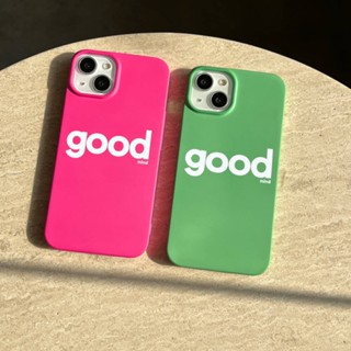 เคสโทรศัพท์มือถือแบบแข็ง ลาย Good สําหรับ iPhone 11 12 12Pro 12ProMax 13 13Pro 13ProMax 14 14Pro 14Plus 14ProMax