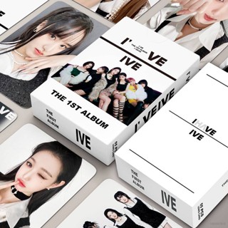 Ellen การ์ดโลโม่ IVE THE 1ST ALBUM Wonyoung Leeseo LIZ LOMO 55 ชิ้น ต่อชุด