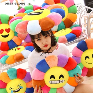 Ozth หมอนอิง ลายการ์ตูนดอกทานตะวัน หลากสีสัน สําหรับตกแต่งบ้าน โซฟา