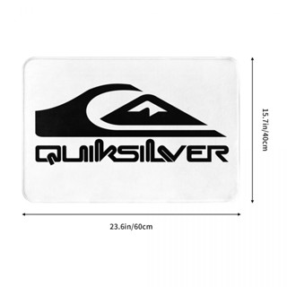 ใหม่ Quiksilver (2) พรมเช็ดเท้า ผ้าสักหลาด กันลื่น ดูดซับน้ําได้ดี แห้งเร็ว สําหรับห้องน้ํา ห้องนั่งเล่น โซฟา ห้องนอน 16x24 นิ้ว พร้อมส่ง