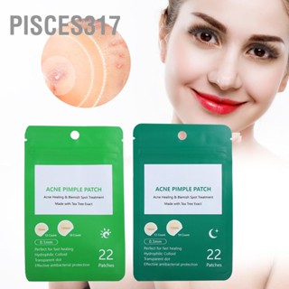 Pisces317  Tea Tree สิว Acne Patch จุดกำจัดรอยแผลเป็นสติ๊กเกอร์การรักษา