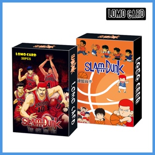 โปสการ์ด ลายการ์ตูน SLAM DUNK Lomo Cards Sakuragi Haruko Rukawa Akagi 30-54 ชิ้น ต่อกล่อง