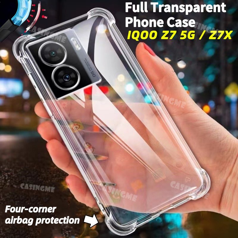 เคสโทรศัพท์มือถือ ซิลิโคนใส กันกระแทก สําหรับ IQOO Z7 Z9 Z9x 5G Z7x 2023 IQOO Z7 Z7x 11 IQOOZ7 Z 7 I