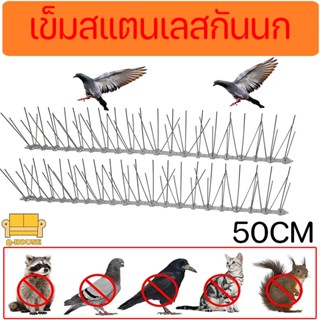 🎁พร้อมส่ง🎁 Bird Spikes ที่กันนก อุปกรณ์ไล่นกทำรัง ทนทาน หนามไล่นก ไล่นกพิราบ ที่ดักนก หนามกันนกพิราบ