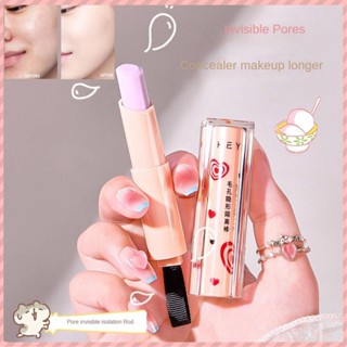 1Pcs Heixi Invisible Pore Base Stick Waterproof Face Primer Makeup Base Oil-Control Smooth Fine Lines Isolation Makeup Nailshop.Store