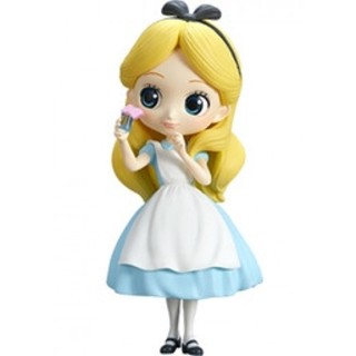 Alice Thinking Time - Pastel Color ของแท้ JP - Q Posket Banpresto [โมเดล Disney]