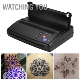 Watching You 2 ประเภท Professional A5 A4 Tattoo Transfer Copier เครื่องพิมพ์กระดาษลายฉลุความร้อน