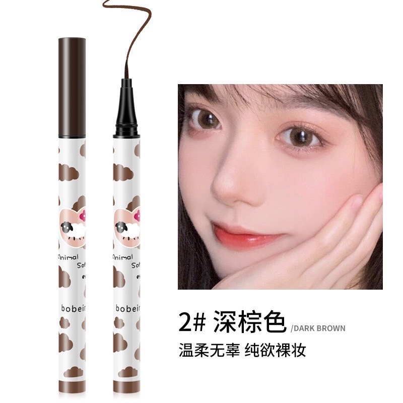 🛑ส่งของทุกวันจากกทม🛑 M203 Bobeini ปากกาอายไลเนอร์ กันน้ำ สีชัด เรียบเนียน ติดทนนาน กันเหงื่อ - รูปที่ 6