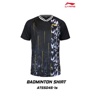 LI-NING เสื้อแบดมินตัน รุ่น ATSSD45 BADMINTON T-SHIRT