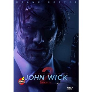 DVD ดีวีดี John Wick 2 จอห์น วิค 2 แรงกว่านรก (เสียง ไทย/อังกฤษ ซับ ไทย/อังกฤษ) DVD ดีวีดี