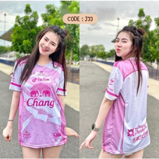 ใหม่ พร้อมส่ง เสื้อยืดลําลอง แขนสั้น พิมพ์ลาย Jersey thailand แฟชั่นฤดูร้อน ไซซ์ 100 ซม.-160 ซม. XS-3XL