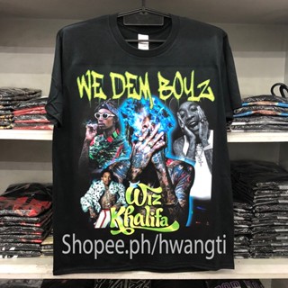 NEW FASHION cb เสื้อยืด ลาย WIZ KHALIFA DTG ( B-039 )