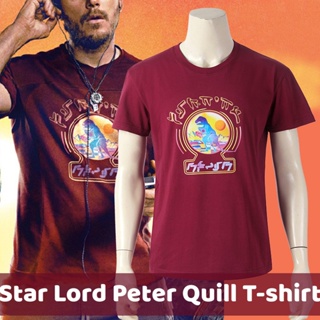เสื้อยืดแขนสั้น พิมพ์ลาย Guardians of The Galaxy Vol 3 Star Lord Peter Quill แฟชั่นสําหรับผู้ชาย และผู้หญิง