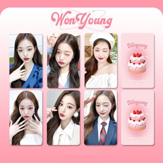 พร้อมส่ง โปสการ์ดโลโม่ ลายศิลปินเกาหลี LIZ REI LEESEO WONYOUNG YUJIN GAEUL 6-7 ชิ้น ต่อชุด