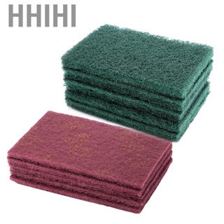 Hhihi Scouring Pad scotched Abrasive  5pcs/set Scourer Scouring Pad Industrial Scourer Abrasive Finishing Pads