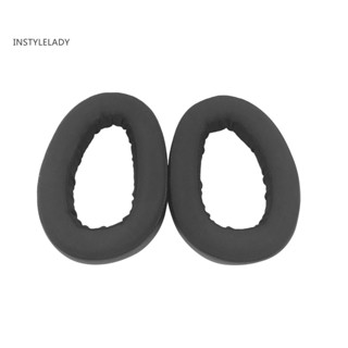 Instylelady ฟองน้ําหูฟังเล่นเกม กันฝุ่น ระบายอากาศ แบบเปลี่ยน สําหรับ Sennheiser GSP 600 500 1 คู่