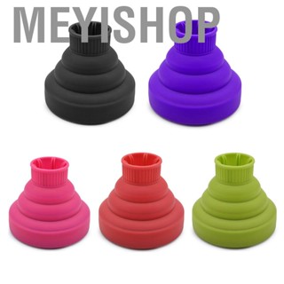 Meyishop Hair Dryer Diffuser Attachment Silicone Lightweight Foldable Portable Blower Diffuser for Home Salon