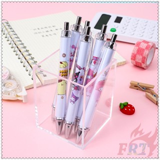 ❀ ปากกา ลาย Hello Kitty My Melody Kuromi Cinnamoroll Pompompurin Piano Sanrio Q-4 ❀ ปากกาหมึกเจล ลายการ์ตูน สําหรับโรงเรียน สํานักงาน 1 ชิ้น