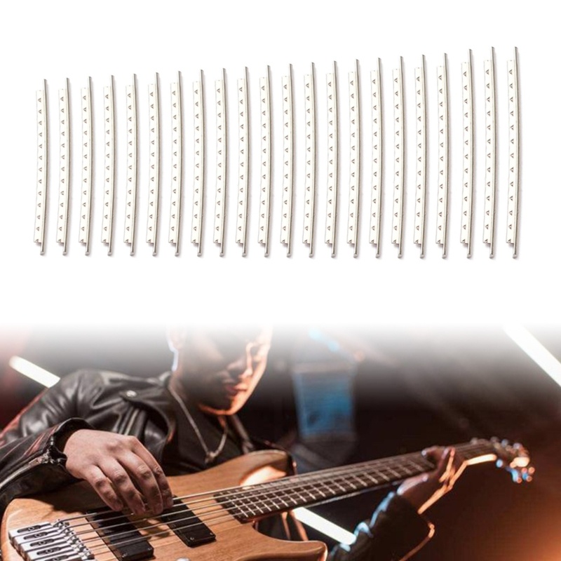AMOONY Stainless Steel 2 5mm Fret Wire สําหรับกีตาร์อะไหล่เล่นอุปกรณ์เสริม
