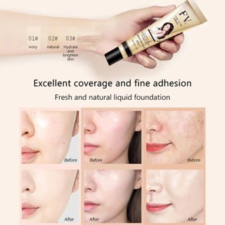 UBUB Ling-Gold Concealer Foundation บีบีครีม Huangyen Isolation Moisturizing Concealer Foundation