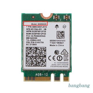 Bang การ์ดไวไฟไร้สาย NGFF Dual Band สําหรับ 8265 AC AC8265 8265NGW for M.2 2.4/5