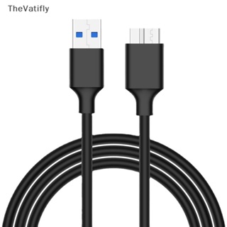 [TheVatifly] สายเคเบิลอะแดปเตอร์ USB 3.0 Type A เป็น USB3.0 Micro B ตัวผู้ สําหรับฮาร์ดไดรฟ์ภายนอก HDD [Preferred]