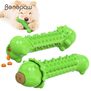 Benepaw แปรงสีฟันยาง ปลอดสารพิษ ทนทาน สําหรับสัตว์เลี้ยง สุนัข