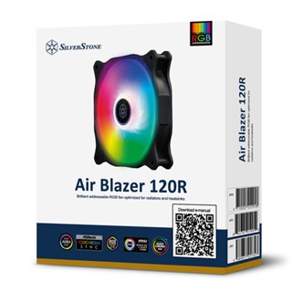 FAN SILVERSTONE Air Blazer 120R 120mm ARGB (Max 93.97 CFM)