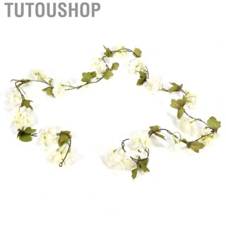 Tutoushop Artificial Fake Flower Vine Artificial Flower Vines Silk Cloth Material